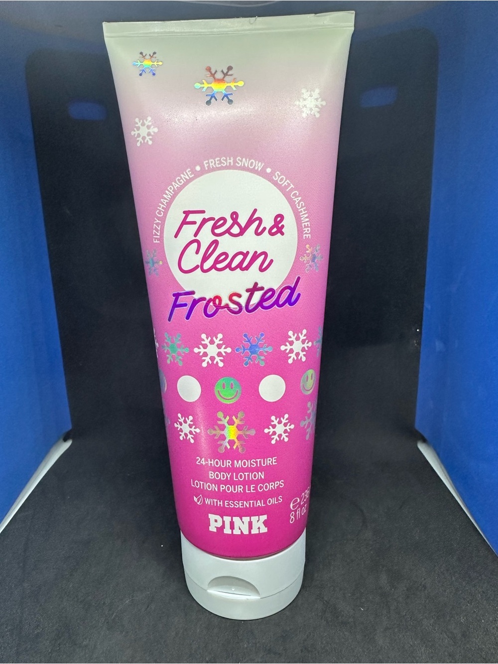 🆕 PINK Victoria's Secret Fresh & Clean Frosted Body Lotion ✨new sealed✨